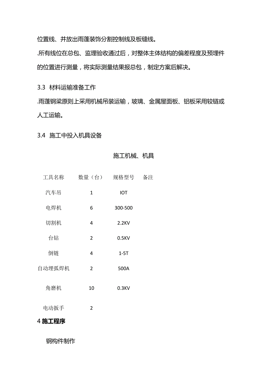 钢结构玻璃雨蓬施工工艺全套.docx_第2页