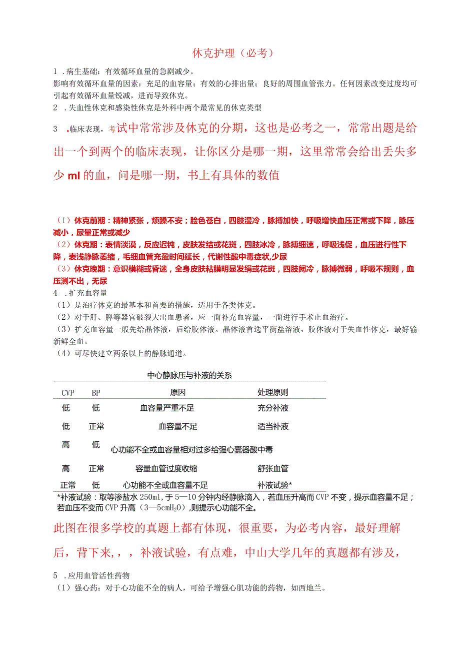 外科护理-休克护理（.docx_第1页