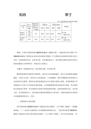 关于消防规范若干条文的理解与探讨.docx