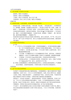 医学类学习资料：妇产科学简答题.docx