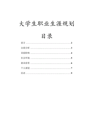 大学生的职业生涯规划.docx