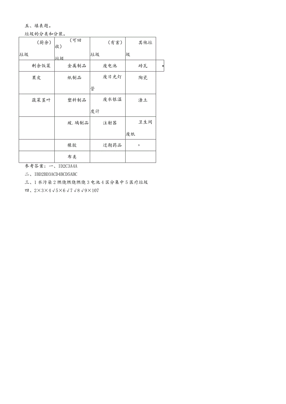 六年级下科学单元测试第四单元_教科版（有答案）.docx_第2页