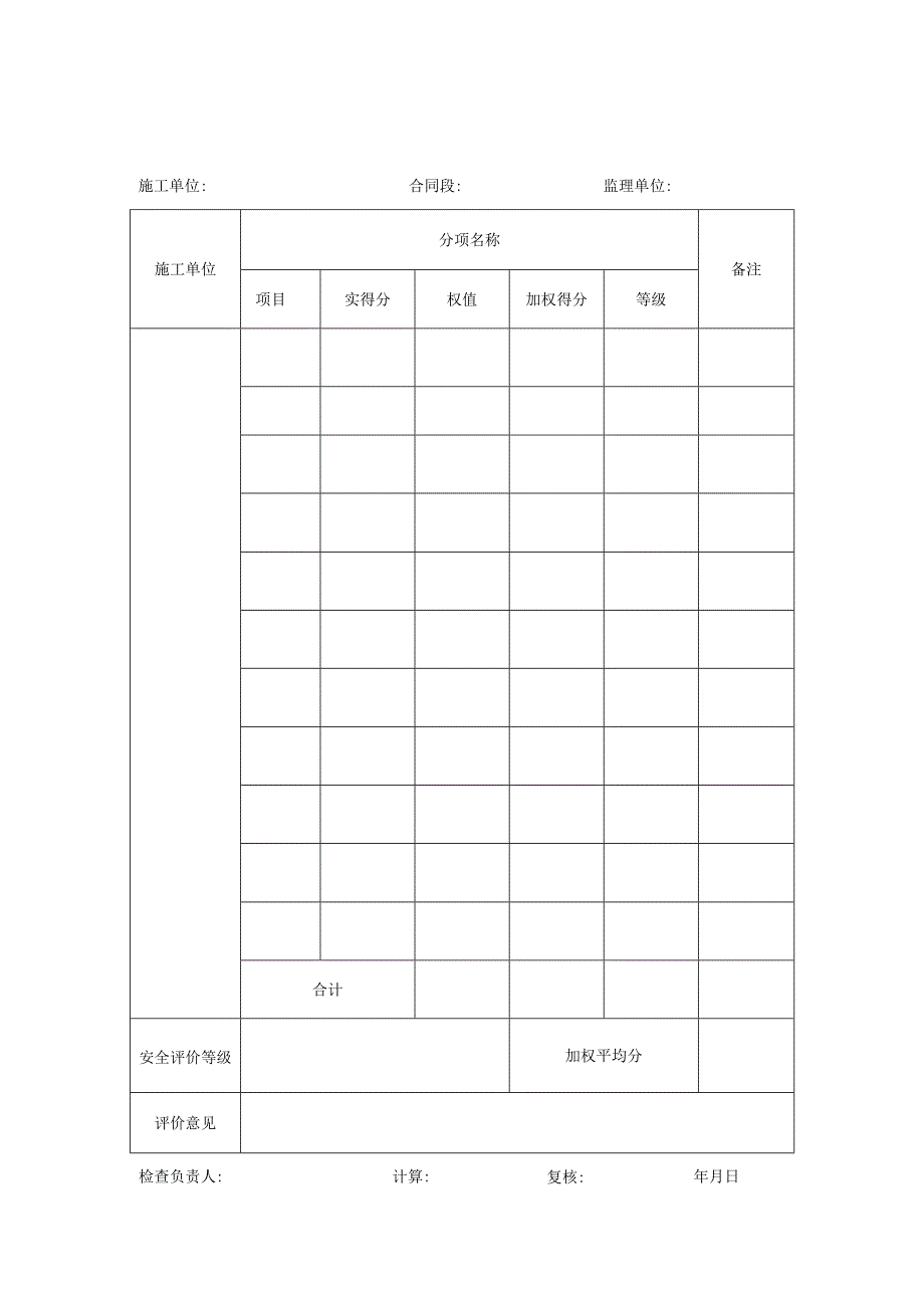 分项安全检查评分表.docx_第2页