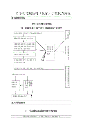 丹东街道城新村夏家小微权力流程.docx