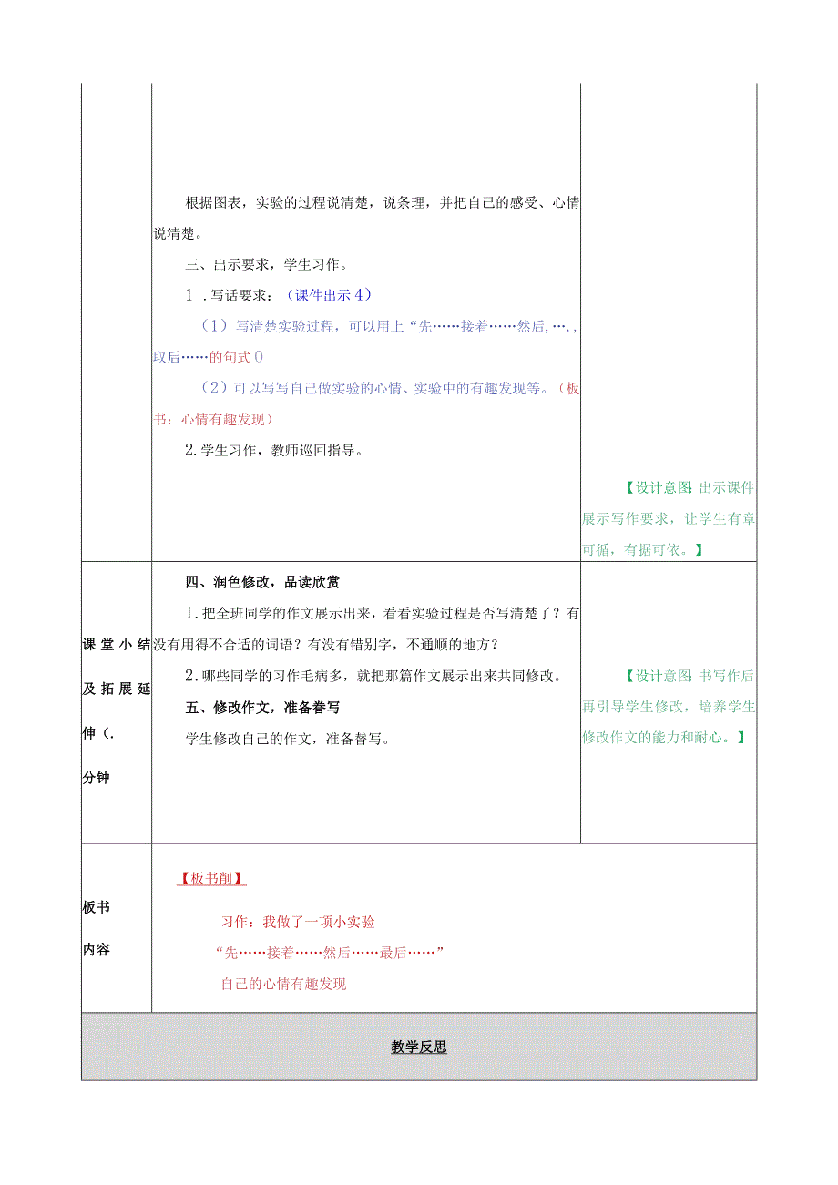 习作：我做了一项小实验 教学教案.docx_第3页