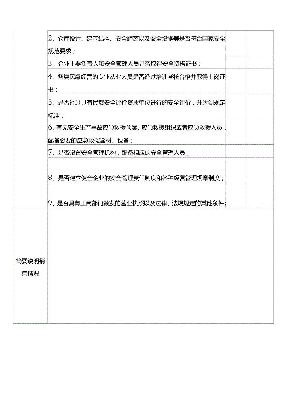 《民用爆炸物品销售许可证》申请审批表.docx_第3页