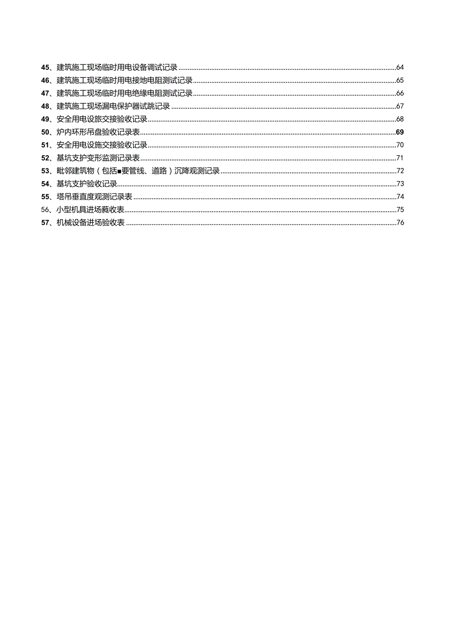 施工现场常用检查验收记录样表（西南分公司）草稿.docx_第3页