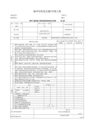 E6.102塑料门窗安装工程检验批质量验收记录表.docx