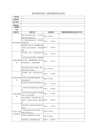 固网设备安装质量检查记录表.docx