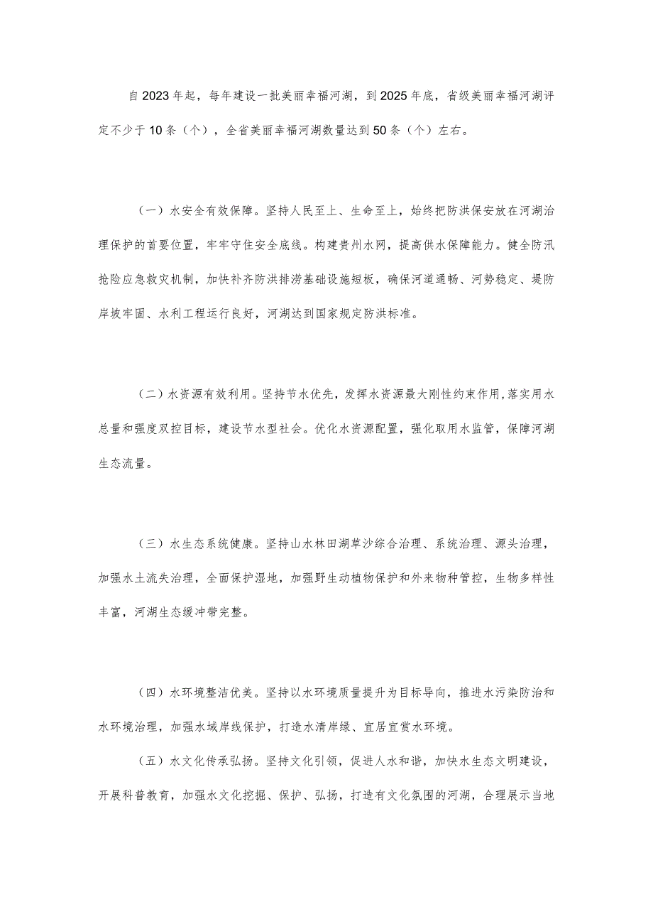 贵州省美丽幸福河湖建设行动实施方案.docx_第2页