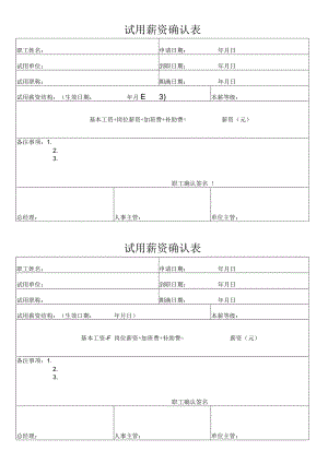 试用薪资及薪资调整确认表.docx