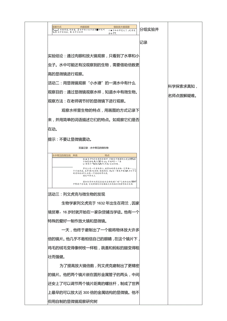 苏教版科学五下2微小的生命体教案.docx_第2页