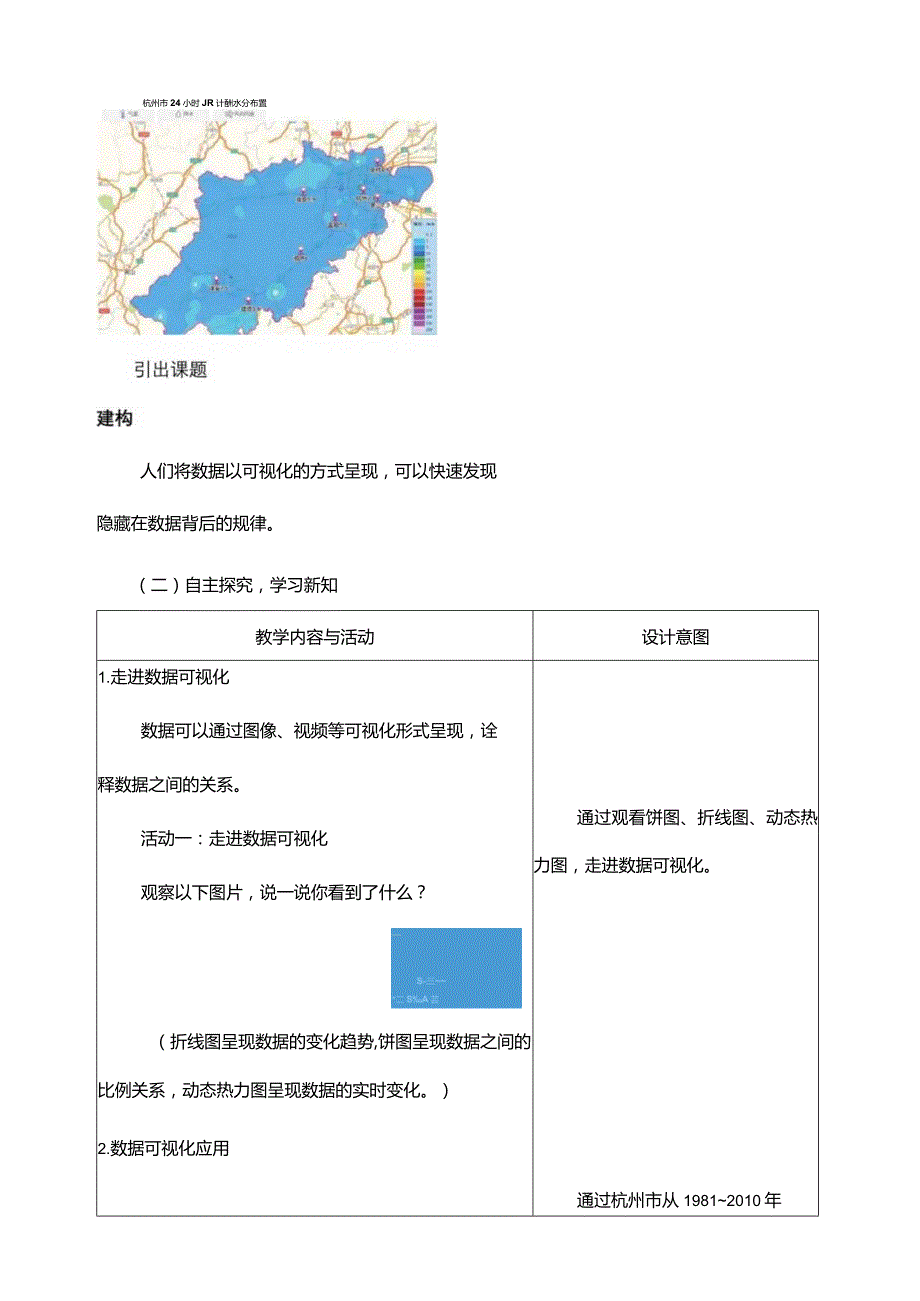 第12课数据可视化教学设计四年级下册信息科技浙教版.docx_第3页