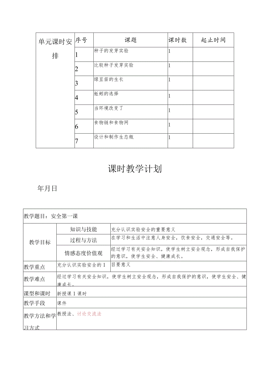 教科版五年级下册科学全册教案.docx_第3页