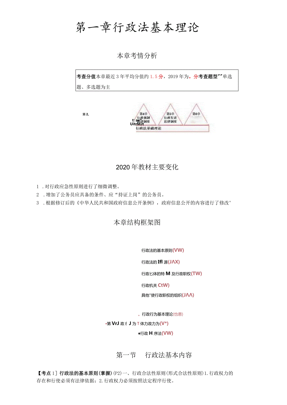 税务师考试-(法律)第01讲_行政法的基本原则、行政法的渊源.docx_第1页