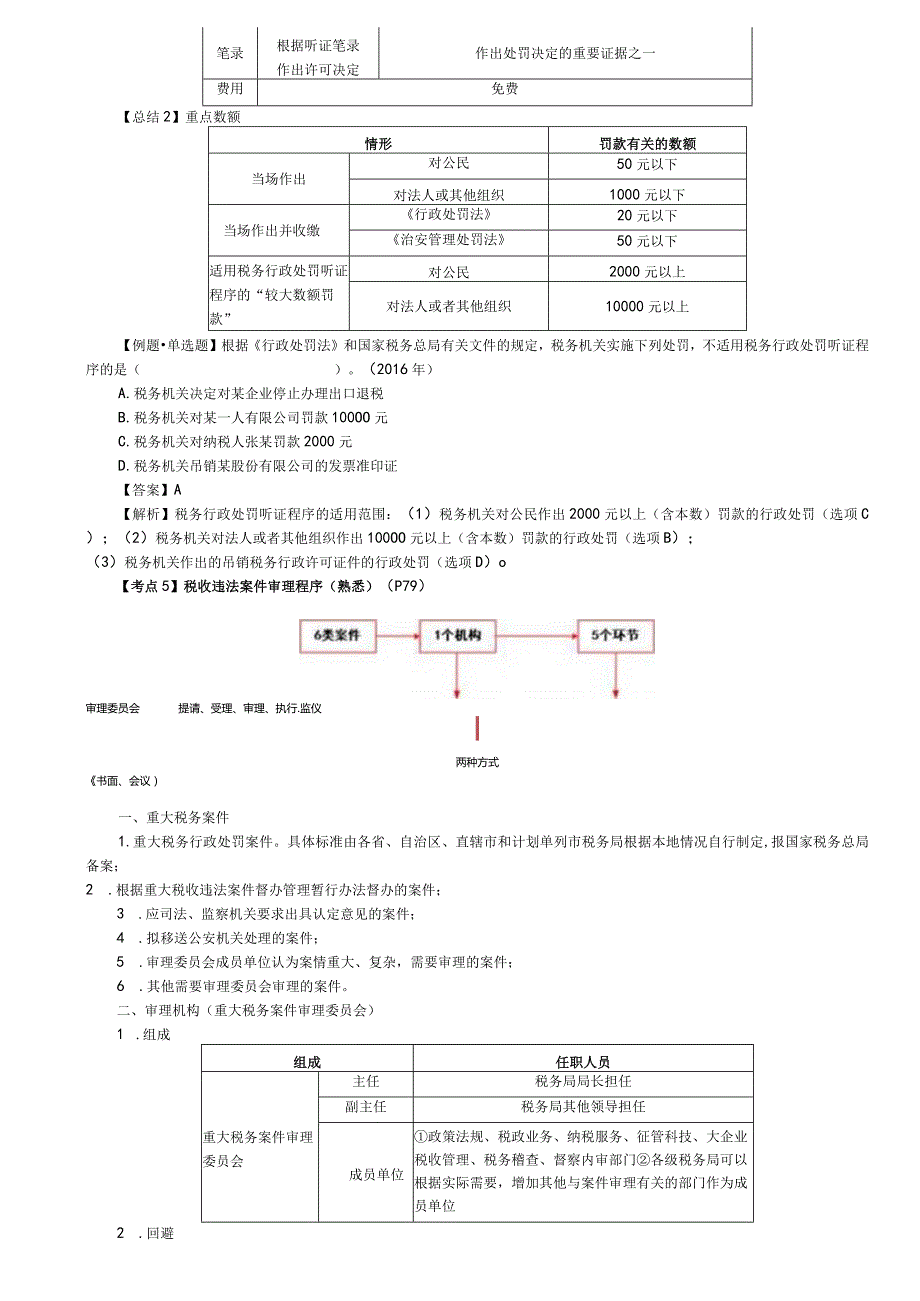 税务师考试-(法律)第12讲_税务行政处罚听证程序、税收违法案件审理程序.docx_第2页
