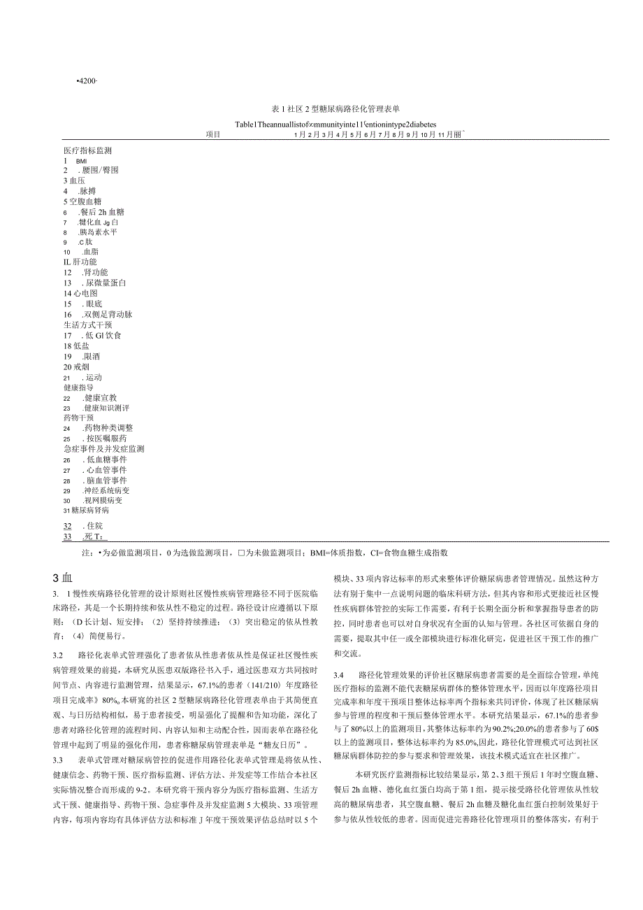 社区2型糖尿病路径化表单式管理效果评价.docx_第3页