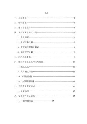 预应力混凝土（后张法）施工方案.docx