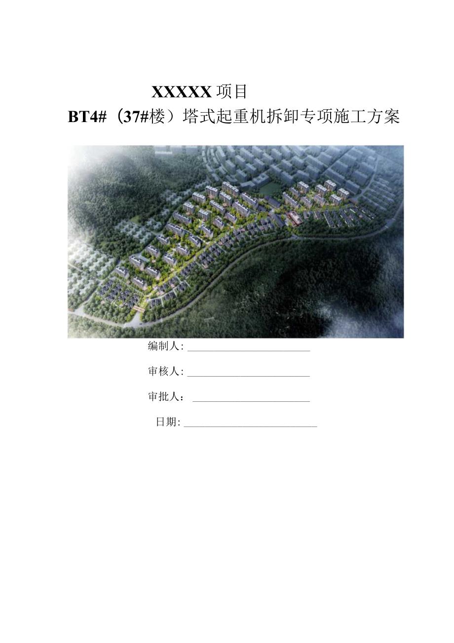 （10316-15）房建项目塔吊拆卸方案.docx_第1页