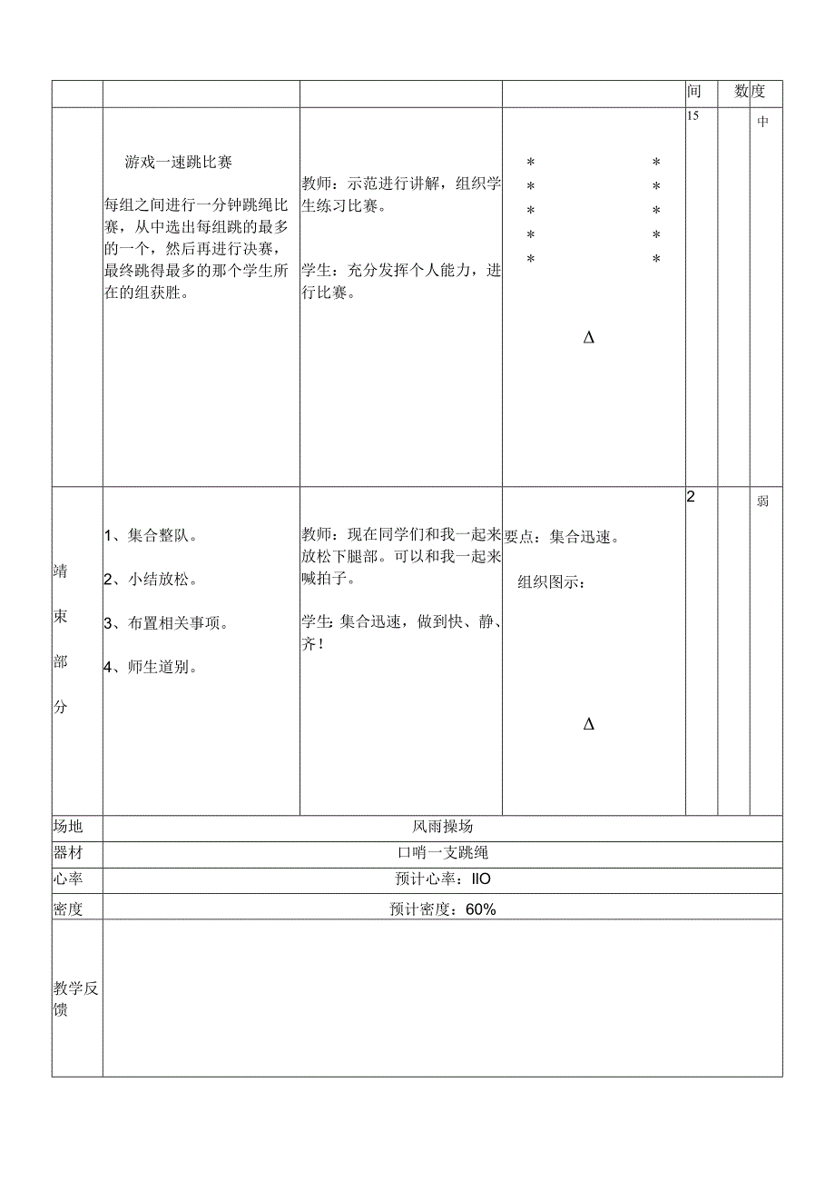 速跳练习（教案）人教版体育二年级上册.docx_第3页