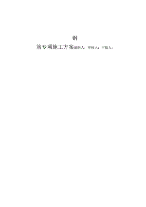 高层建筑钢筋施工方案.docx