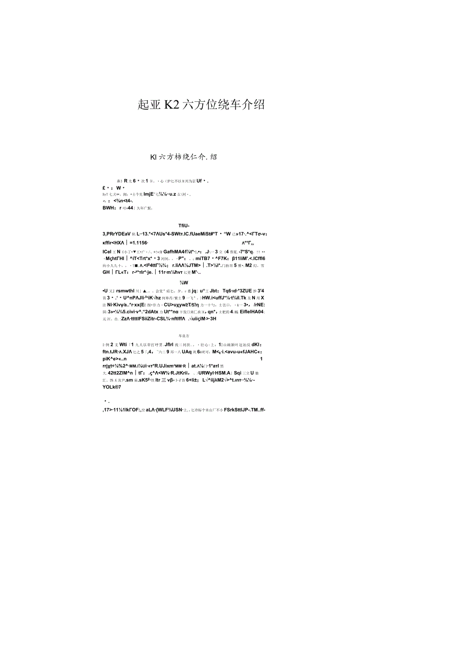 起亚K2六方位绕车介绍.docx_第1页