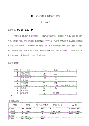 运行操作规程循环流化床锅炉操作指南.docx