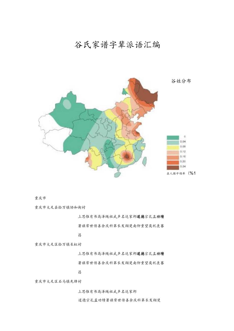 谷氏宗亲字辈汇编.docx_第1页