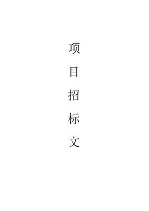 项目招标文件（投标承诺函授权委托书）.docx