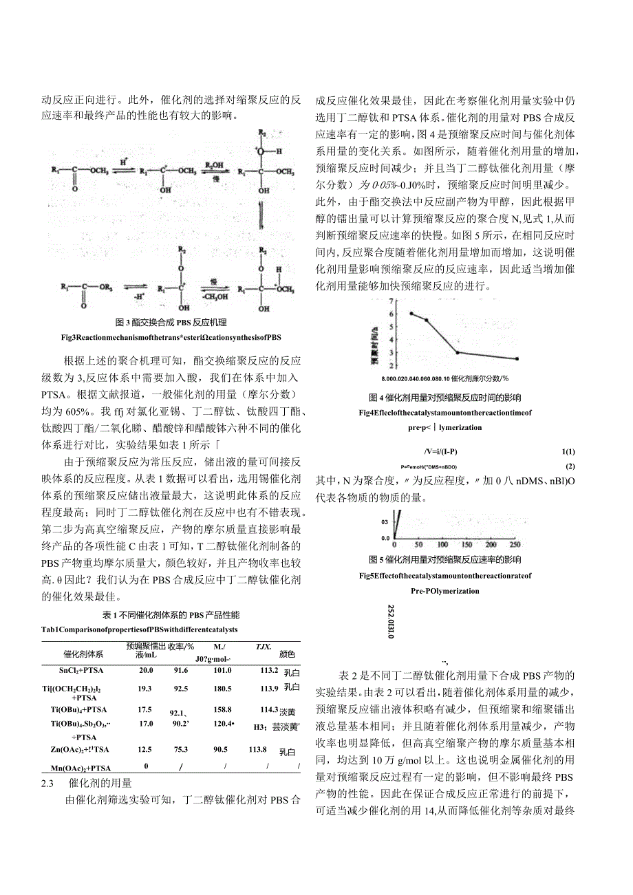 酯交换合成PBS用催化剂的研究.docx_第3页