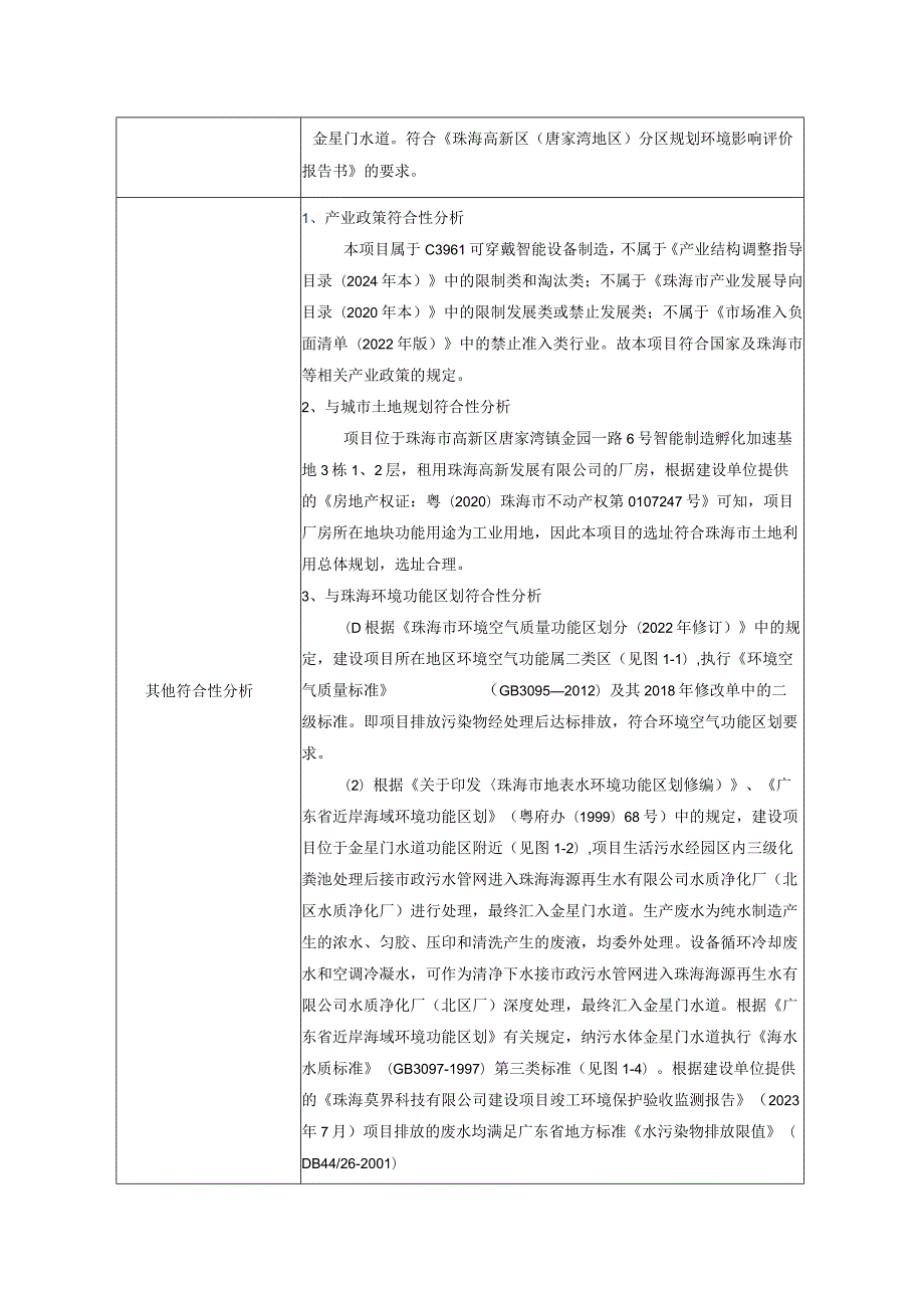 珠海莫界科技有限公司增强现实（AR）光芯片生产线扩产项目环境影响报告表.docx_第3页