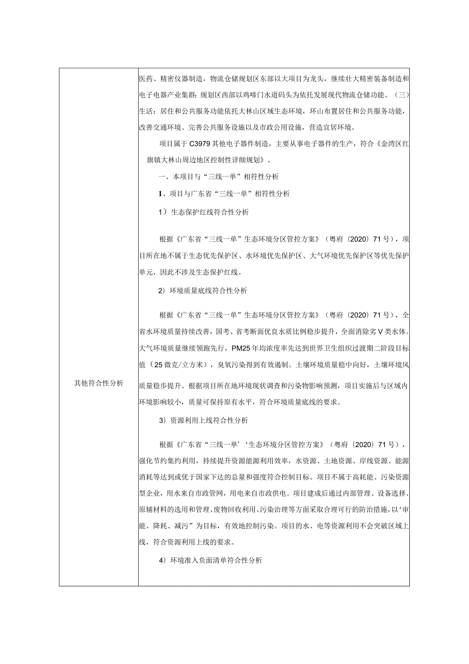 珠海金湾承睿电子科技有限公司主板、付板、遥控器、投影仪加工生产新建项目环境影响报告表.docx_第3页