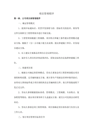 项目管理程序.docx