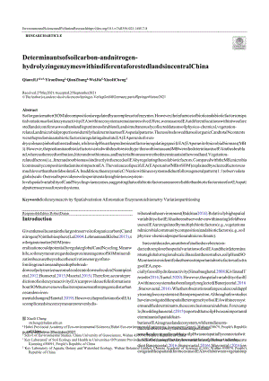 Determinantsofsoilcarbonandnitrogenhydrolyzingenzymes.docx