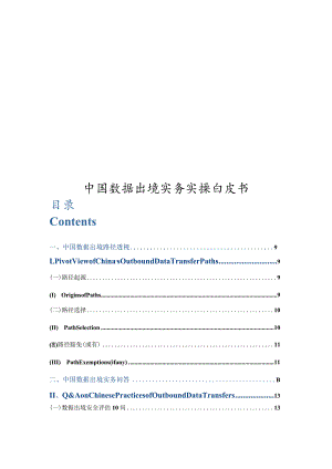 2024数据出境实务实操手册.docx