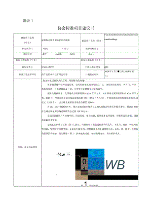 26.《建筑物金属表面防护用功能膜》项目建议书(1.5).docx