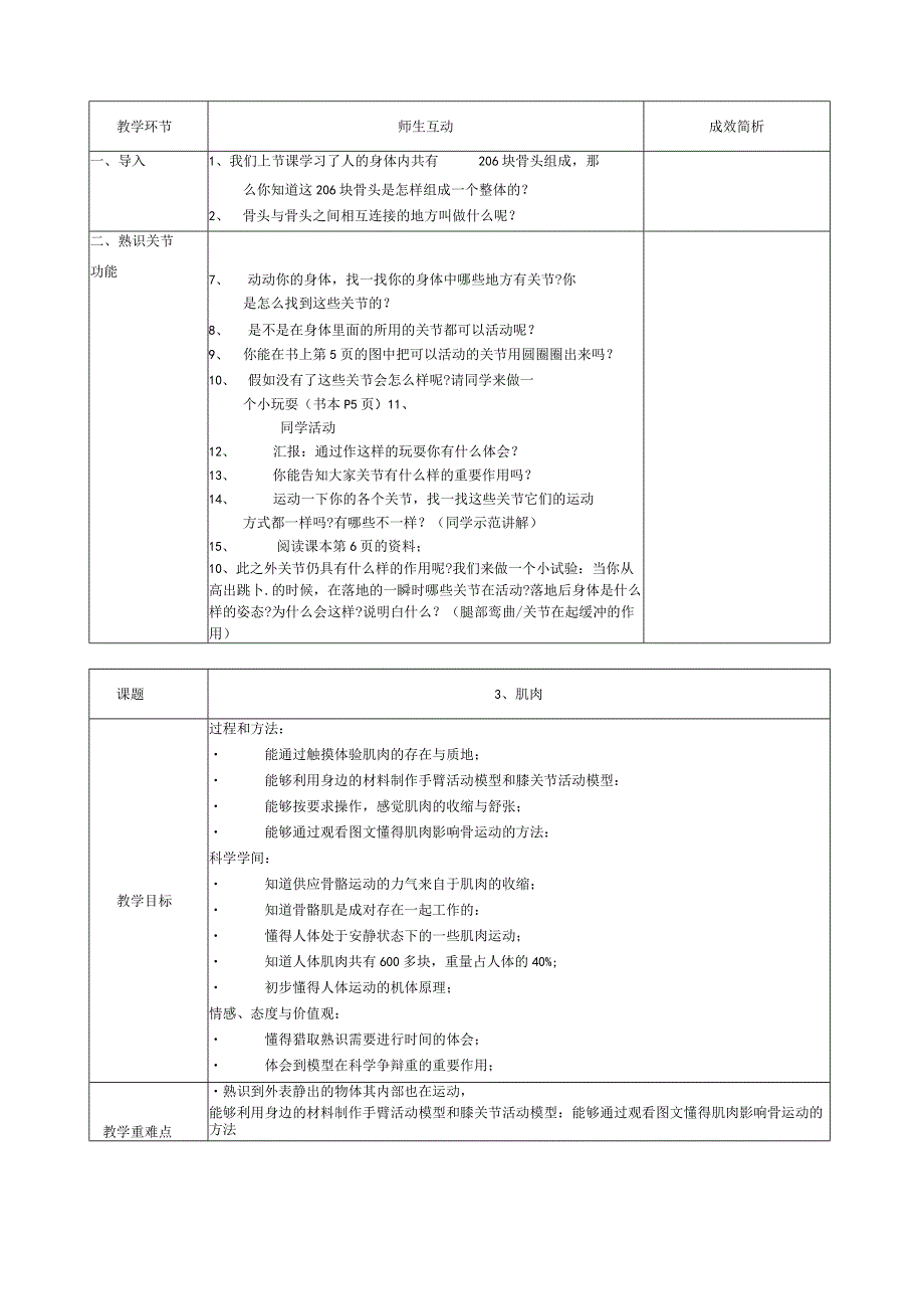 2021年小学四年级科学下册教学设计全册教案【精华】.docx_第3页