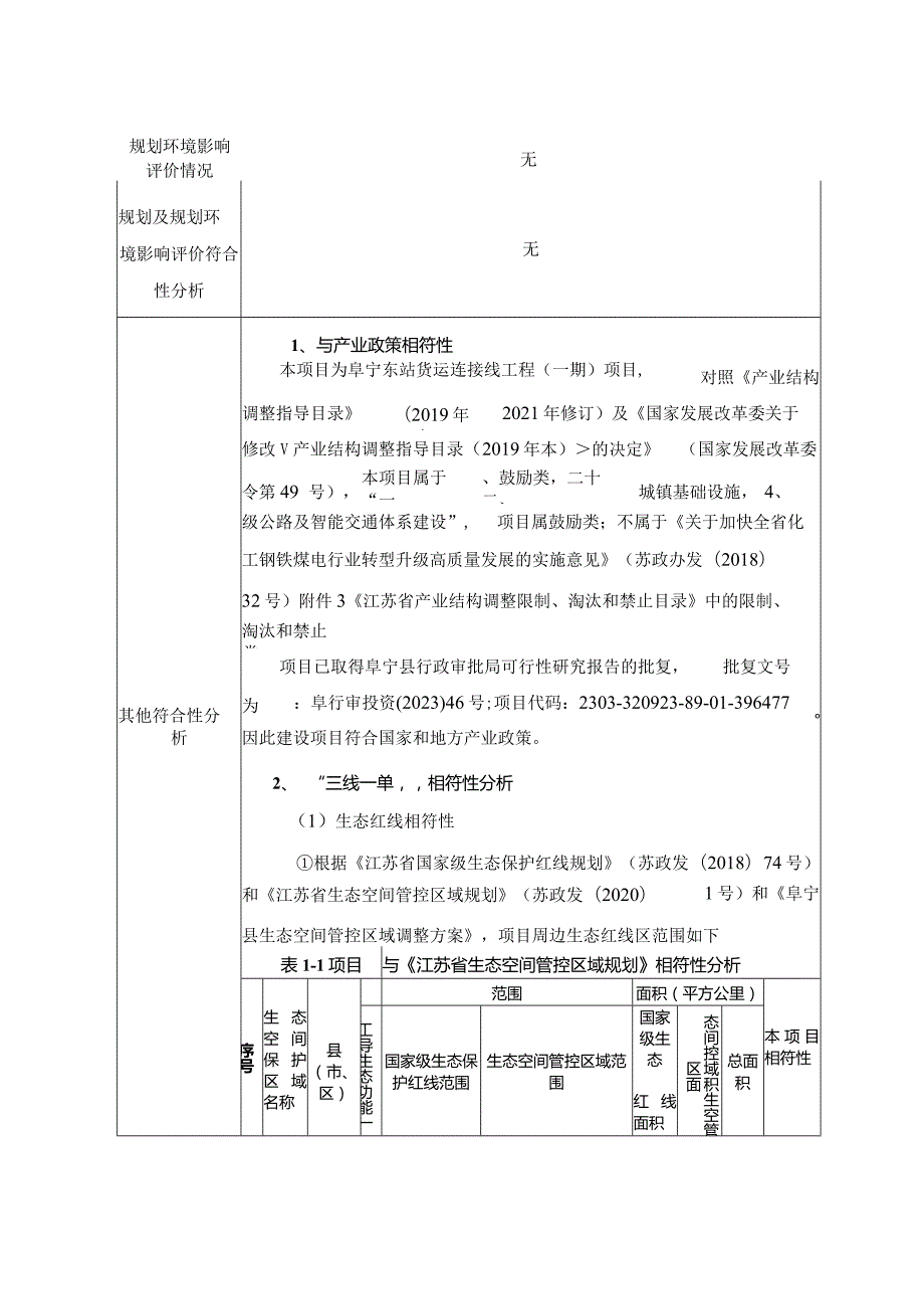 阜宁东站货运连接线工程（一期）项目环评报告表.docx_第3页