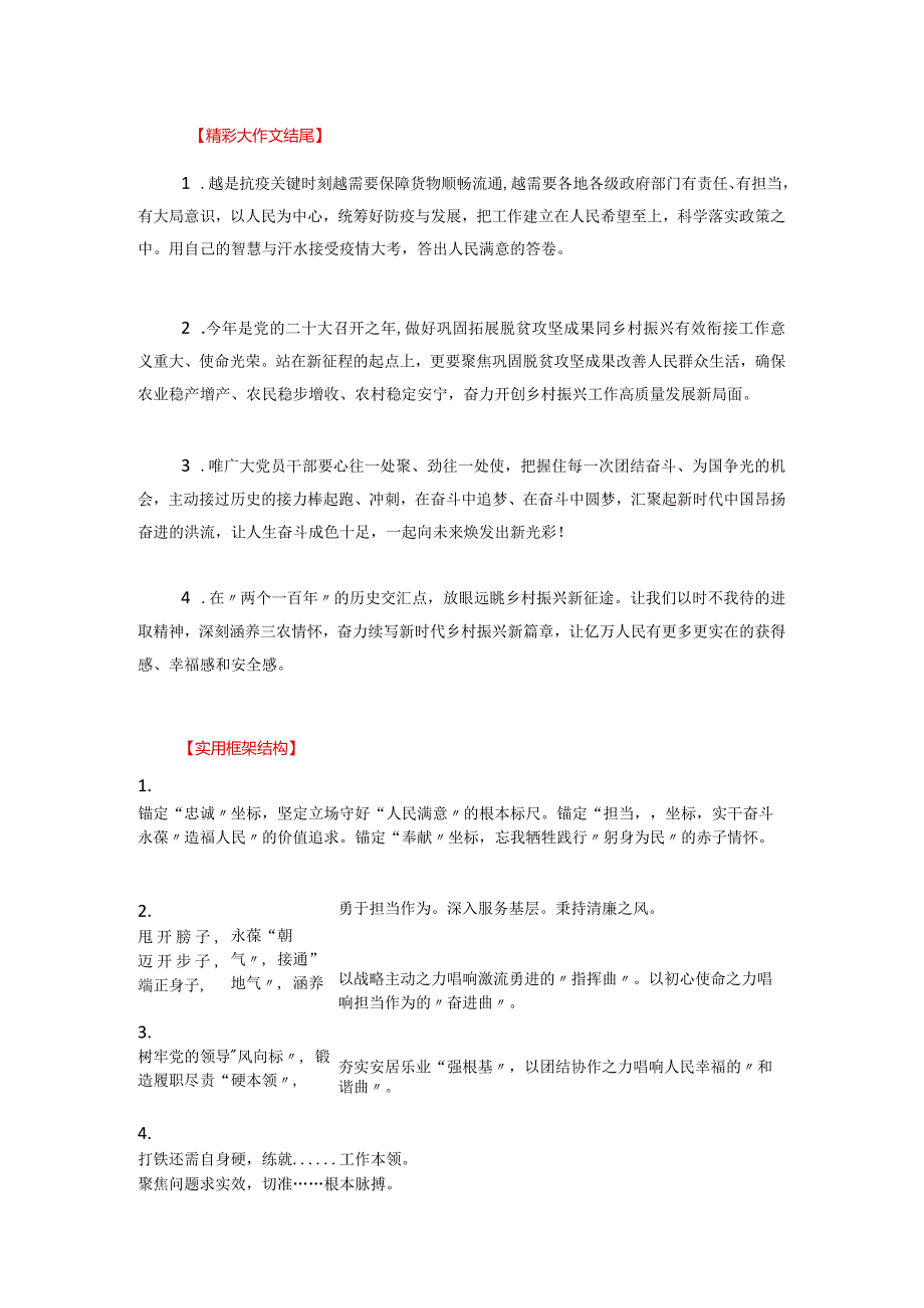 2022遴选热点素材（7个精彩开头结尾、4个实用框架、金句等）.docx_第2页