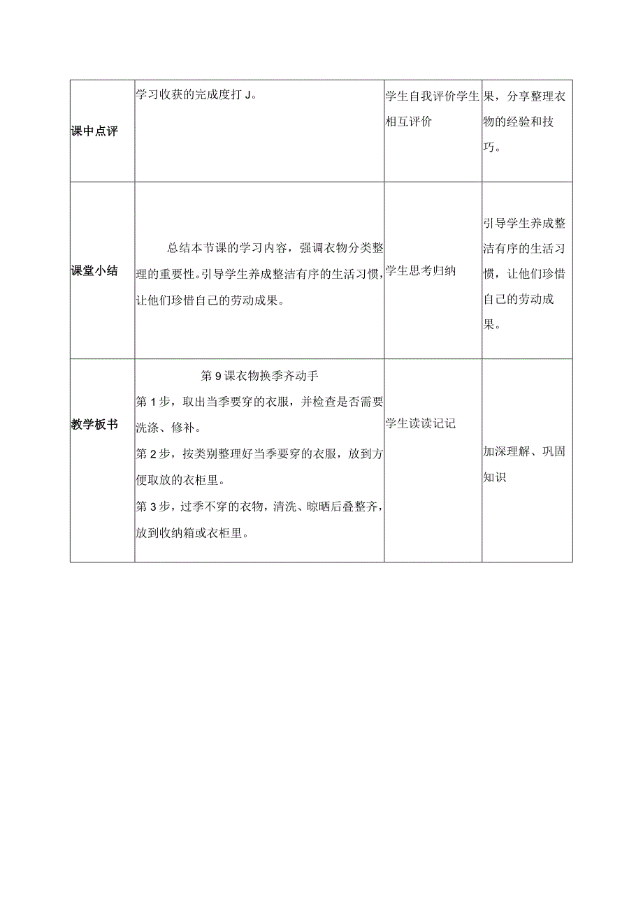 9-衣物换季齐动手二年级劳动下册（人民版）.docx_第3页