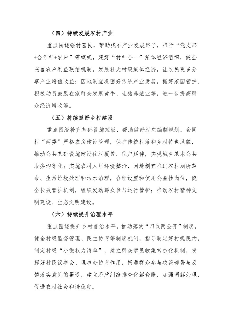 2024年乡镇驻村第一书记驻村帮扶计划及年度任务清单.docx_第3页