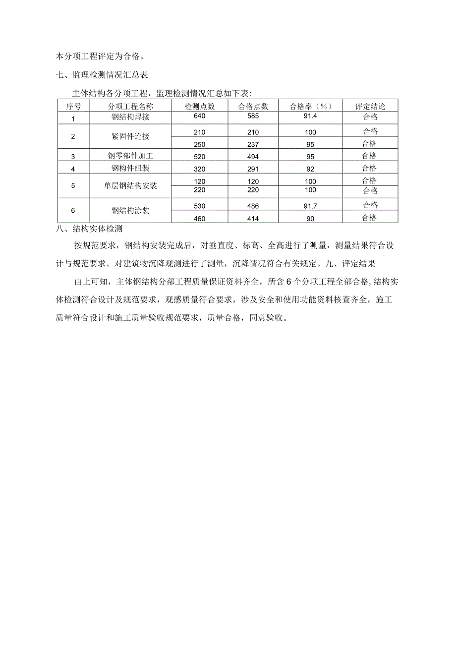 主体钢结构子分部工程质量评估报告.docx_第3页