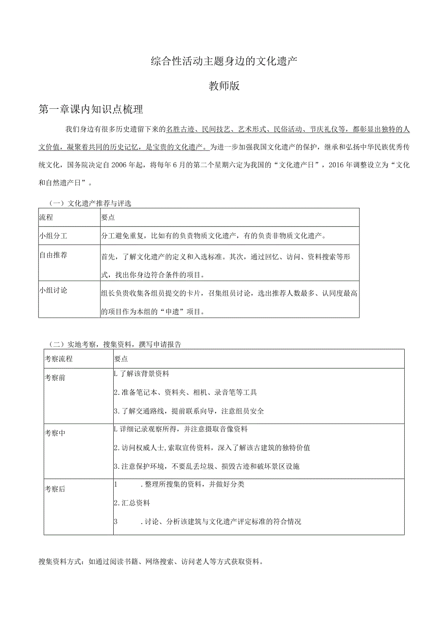 2022-2023学年七年级道德与法治下学期期末备考真题汇编演练（全国通用）八上身边的文化遗产（教师版）.docx_第1页