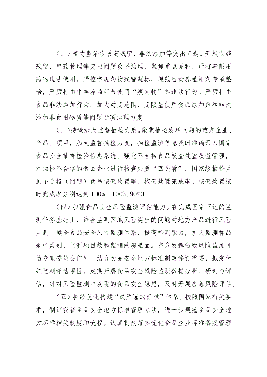 甘肃省食品安全风险治理行动实施方案.docx_第2页