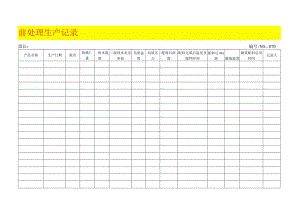 前处理生产记录表模板.docx