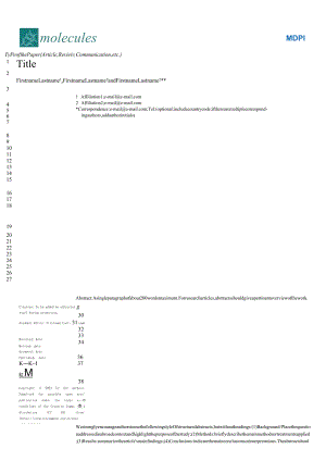 MDPI期刊《Molecules》论文投稿模板.docx