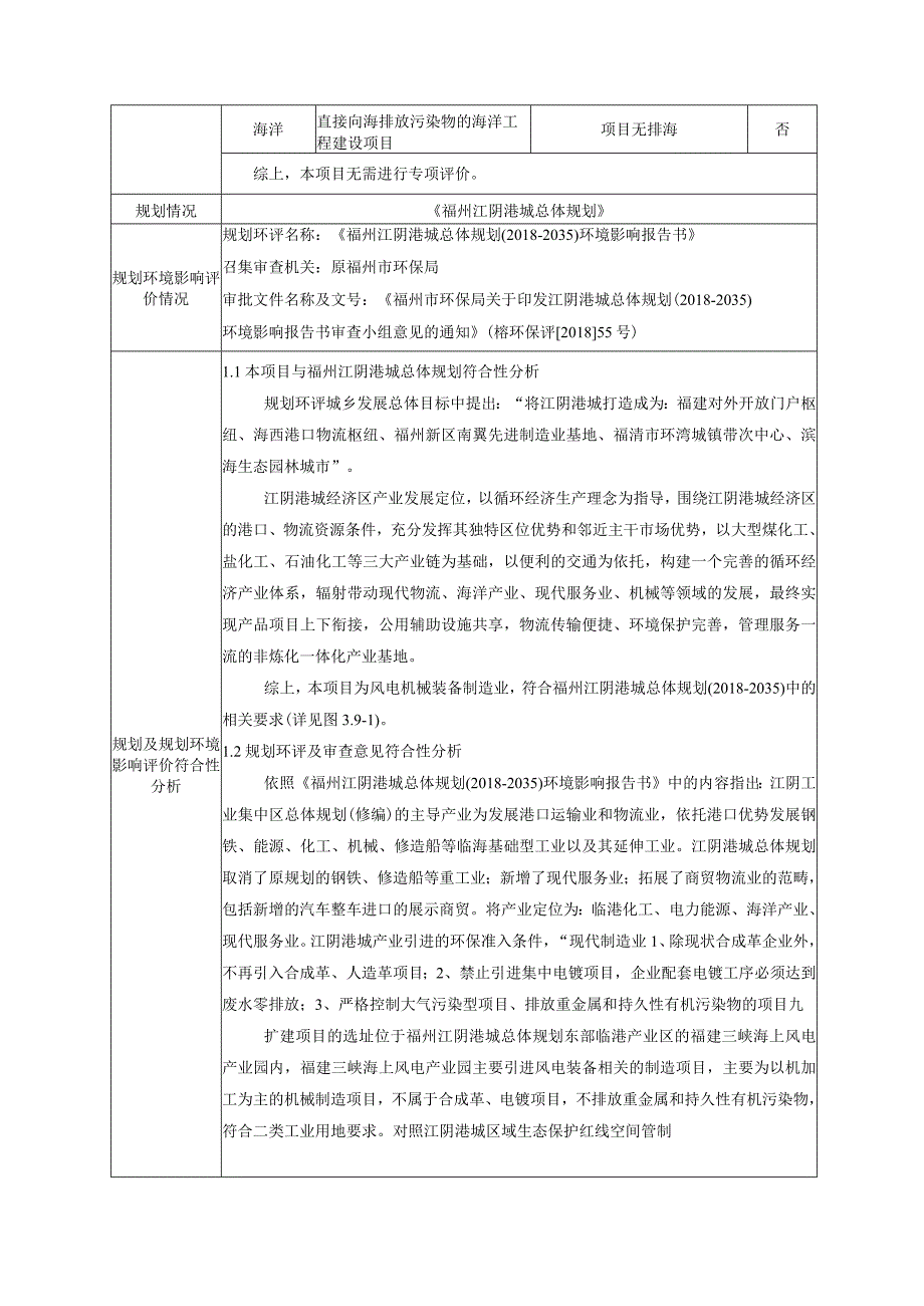 风电装备制造法兰生产线项目环评文件.docx_第3页