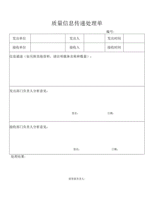 质量信息传递处理单.docx