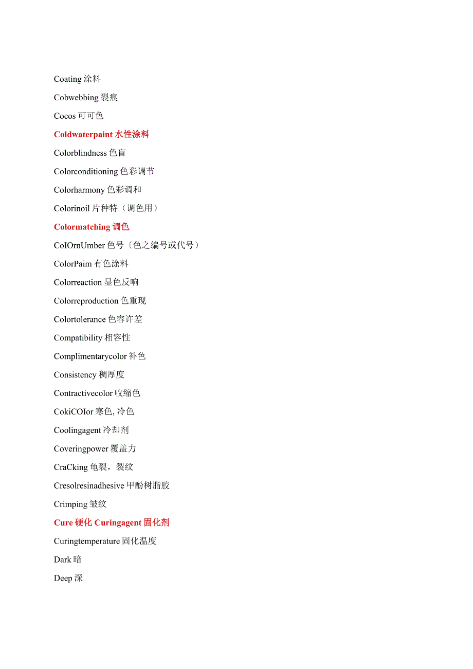 涂料专业术语中英文大全.docx_第3页