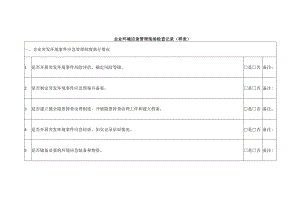 企业环境应急管理现场检查记录(样表).docx